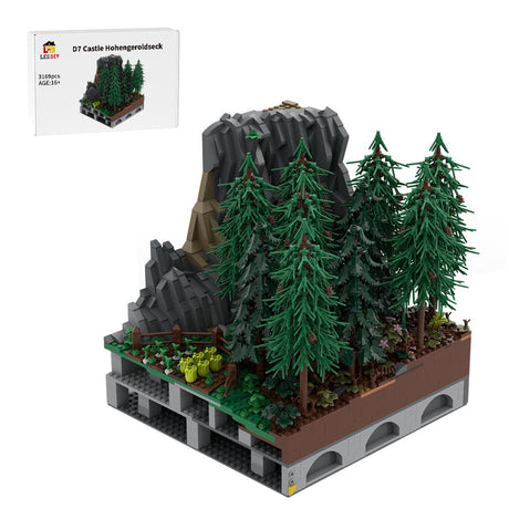 MOC - 208003 D7 Castle Hohengeroldseck Klemmbausteine - LesDiy - Klemmbausteine