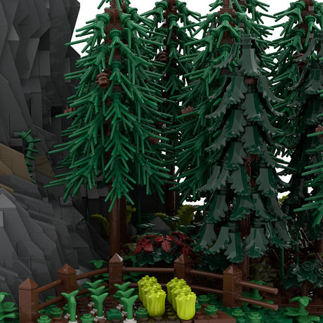 MOC - 208003 D7 Castle Hohengeroldseck Klemmbausteine - LesDiy - Klemmbausteine