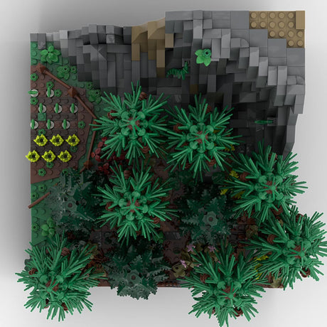 MOC - 208003 D7 Castle Hohengeroldseck Klemmbausteine - LesDiy - Klemmbausteine