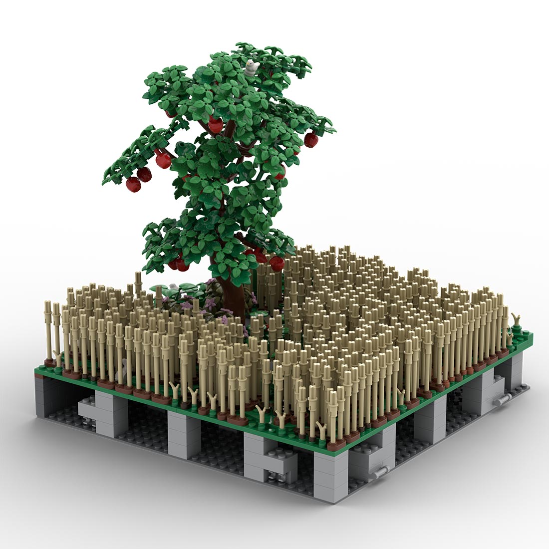 MOC - 208007 A8 Castle Hohengeroldseck Klemmbausteine - LesDiy - Klemmbausteine