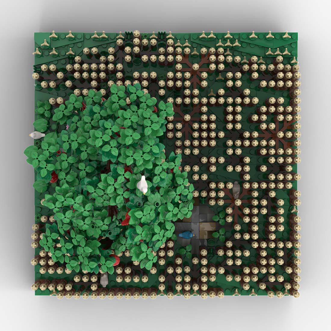 MOC - 208007 A8 Castle Hohengeroldseck Klemmbausteine - LesDiy - Klemmbausteine