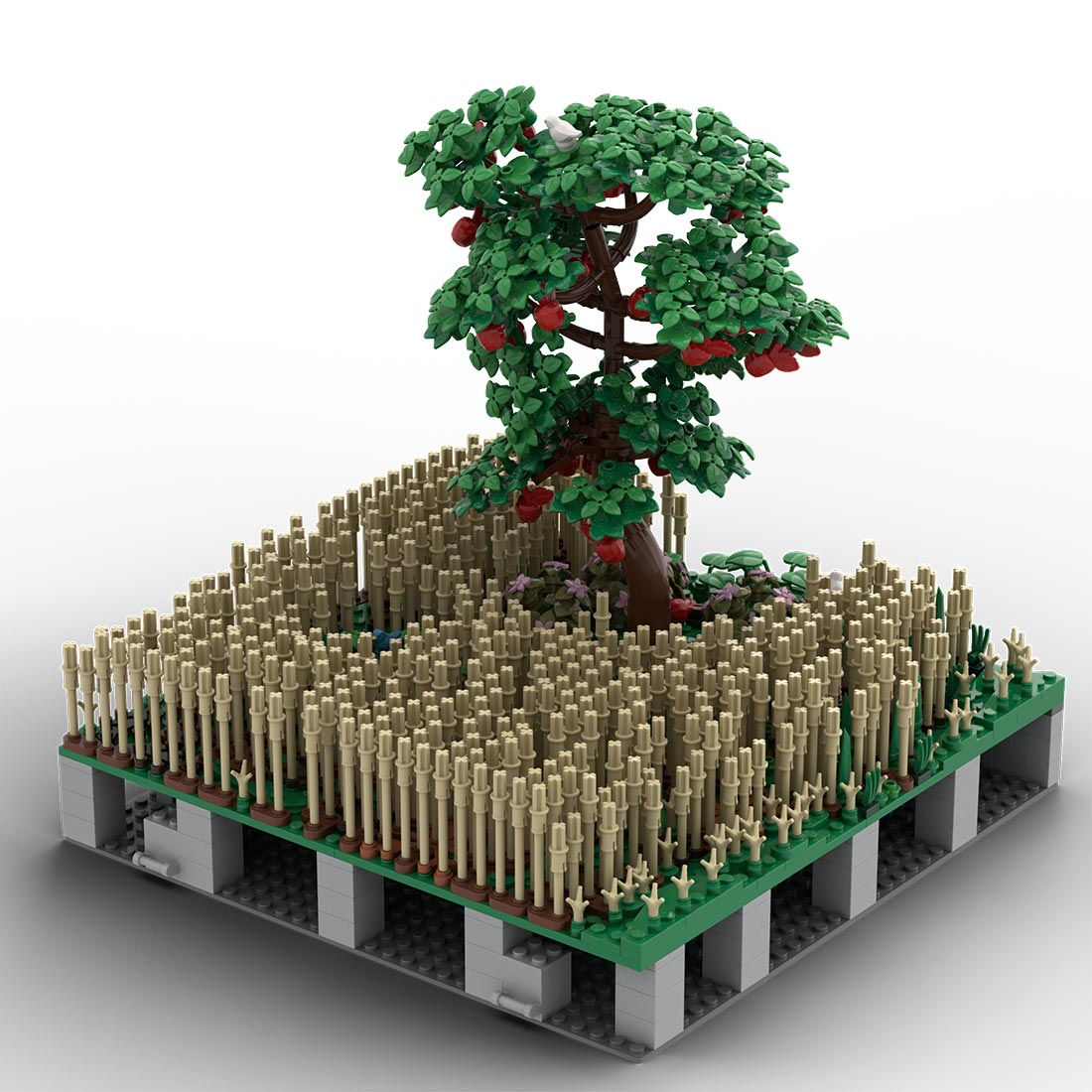 MOC - 208007 A8 Castle Hohengeroldseck Klemmbausteine - LesDiy - Klemmbausteine