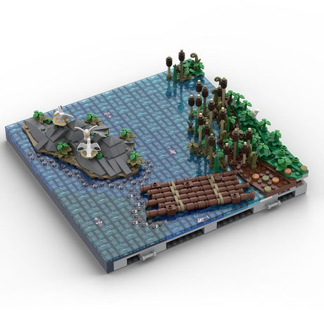 MOC - 208011 A13 Castle Hohengeroldseck Klemmbausteine - LesDiy - Klemmbausteine