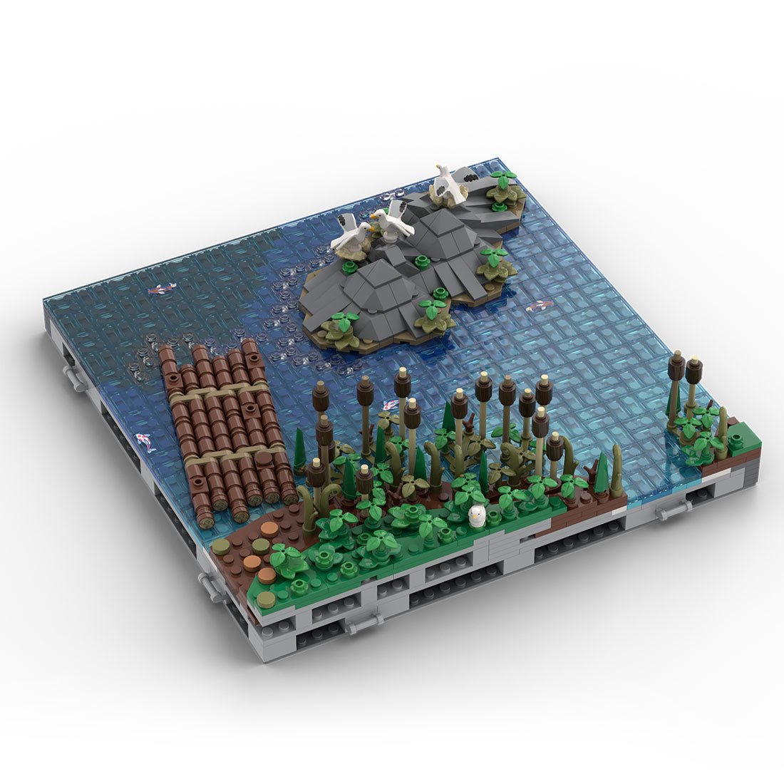 MOC - 208011 A13 Castle Hohengeroldseck Klemmbausteine - LesDiy - Klemmbausteine