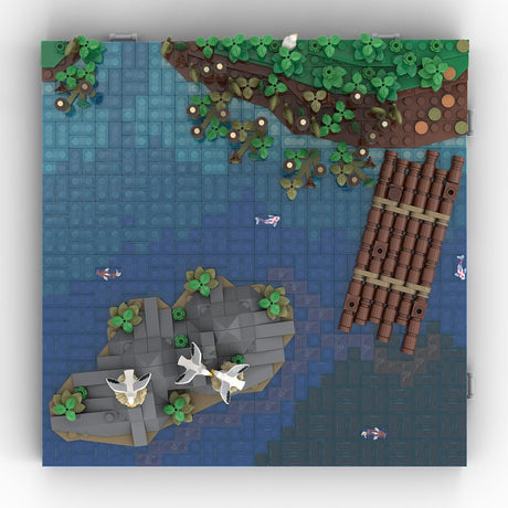 MOC - 208011 A13 Castle Hohengeroldseck Klemmbausteine - LesDiy - Klemmbausteine