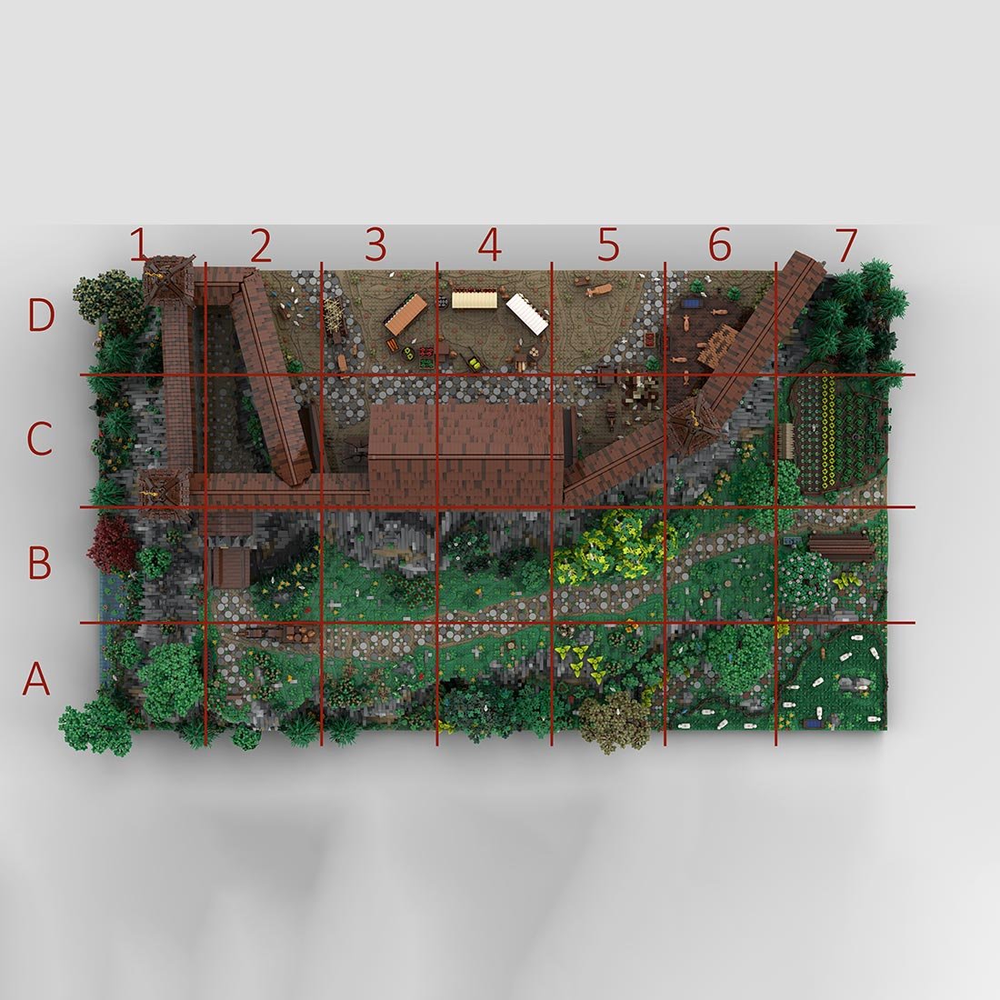 MOC - 208020 B8 Castle Hohengeroldseck Klemmbausteine - LesDiy - Klemmbausteine