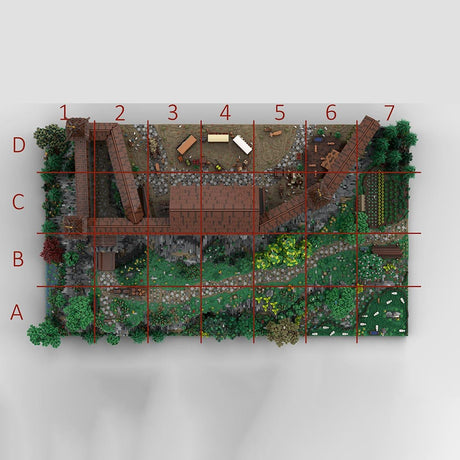 MOC - 208020 B8 Castle Hohengeroldseck Klemmbausteine - LesDiy - Klemmbausteine