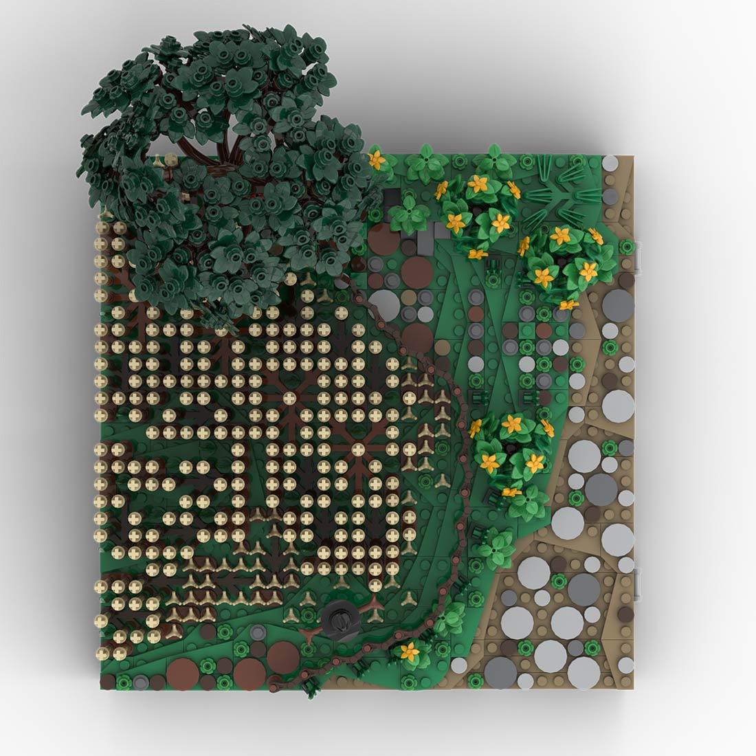 MOC - 208020 B8 Castle Hohengeroldseck Klemmbausteine - LesDiy - Klemmbausteine