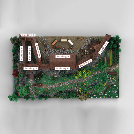 MOC - 208020 B8 Castle Hohengeroldseck Klemmbausteine - LesDiy - Klemmbausteine