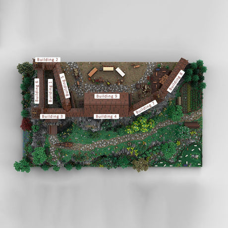 MOC - 208020 B8 Castle Hohengeroldseck Klemmbausteine - LesDiy - Klemmbausteine