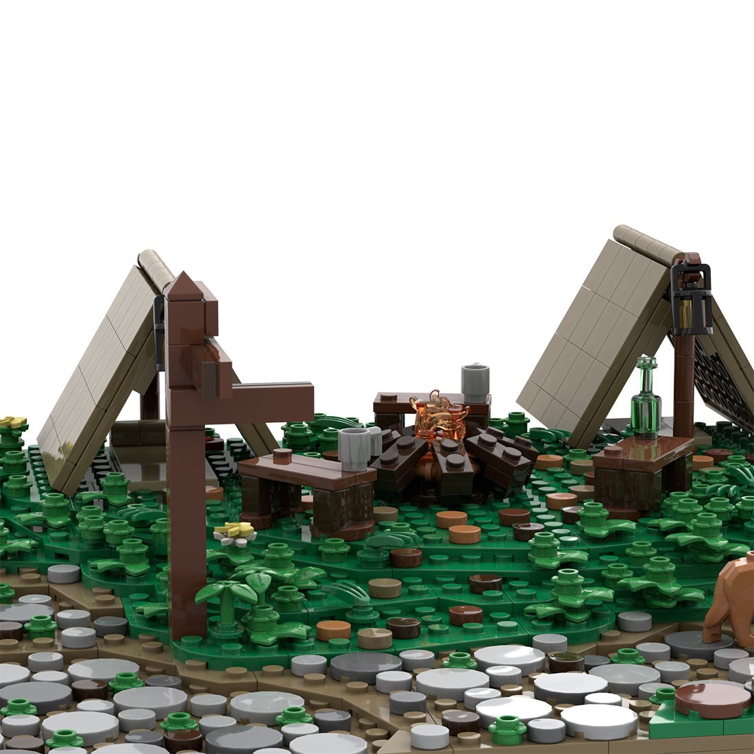 MOC - 208021 B9 Castle Hohengeroldseck Klemmbausteine - LesDiy - Klemmbausteine