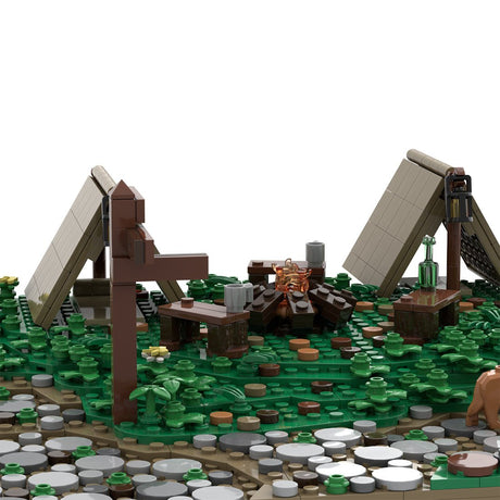 MOC - 208021 B9 Castle Hohengeroldseck Klemmbausteine - LesDiy - Klemmbausteine