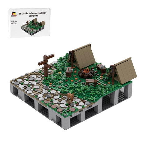 MOC - 208021 B9 Castle Hohengeroldseck Klemmbausteine - LesDiy - Klemmbausteine