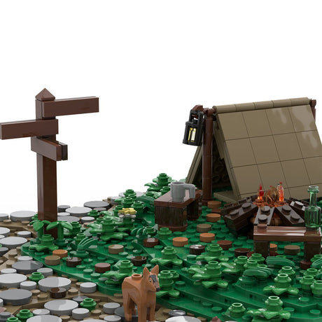 MOC - 208021 B9 Castle Hohengeroldseck Klemmbausteine - LesDiy - Klemmbausteine