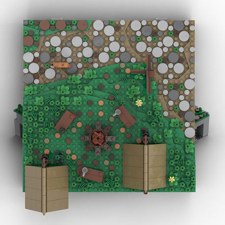 MOC - 208021 B9 Castle Hohengeroldseck Klemmbausteine - LesDiy - Klemmbausteine