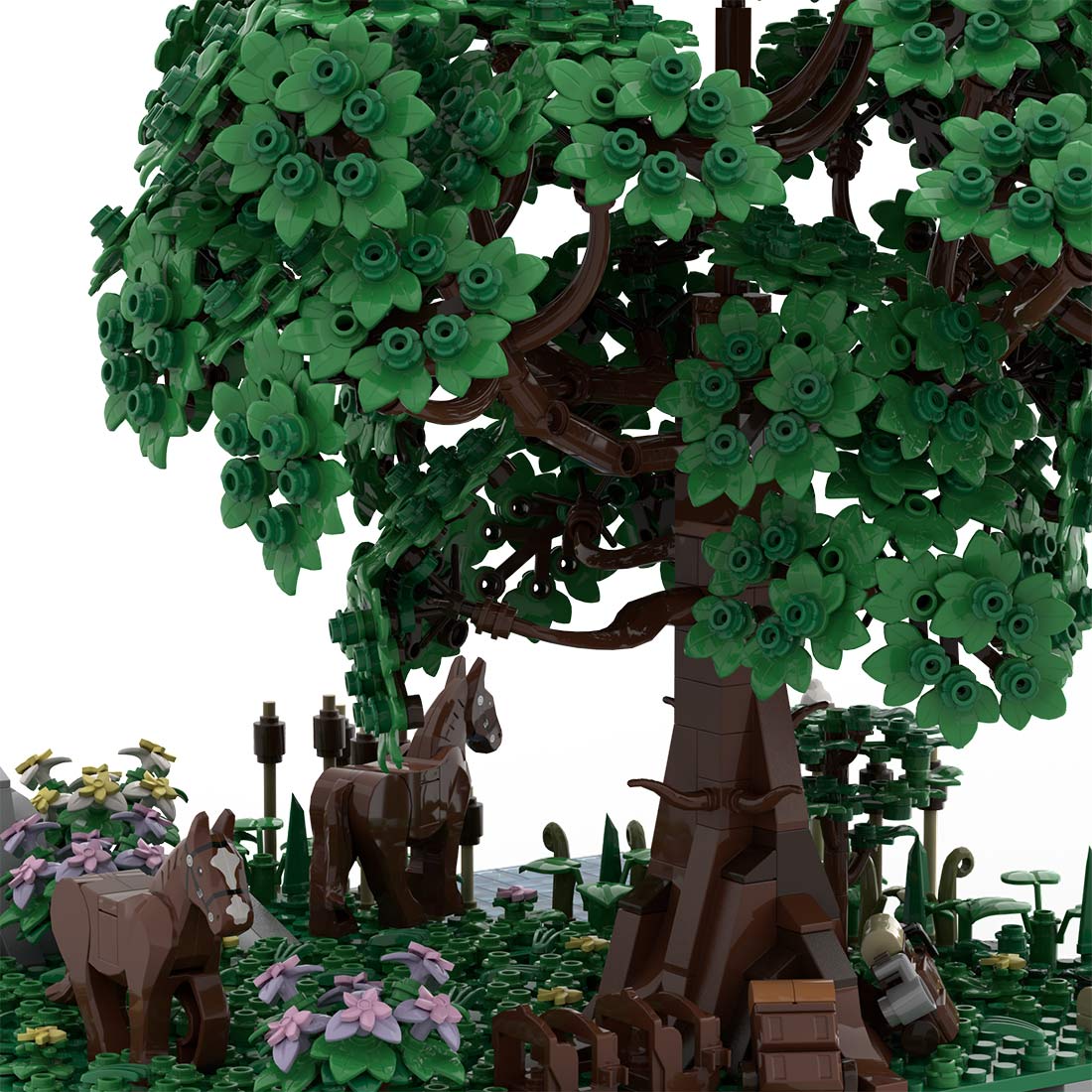 MOC - 208024 B10 Castle Hohengeroldseck Klemmbausteine - LesDiy - Klemmbausteine