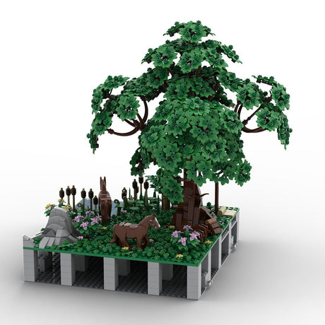 MOC - 208024 B10 Castle Hohengeroldseck Klemmbausteine - LesDiy - Klemmbausteine