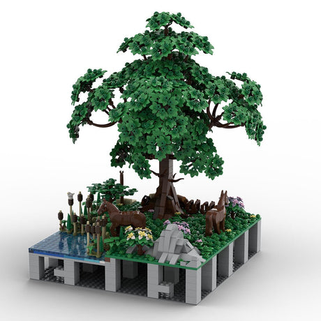 MOC - 208024 B10 Castle Hohengeroldseck Klemmbausteine - LesDiy - Klemmbausteine