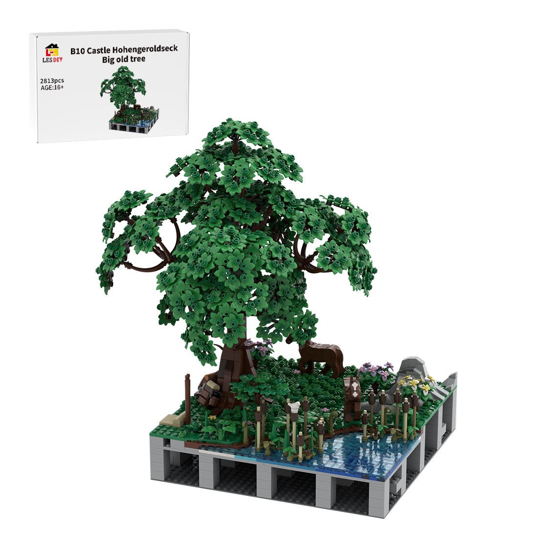 MOC - 208024 B10 Castle Hohengeroldseck Klemmbausteine - LesDiy - Klemmbausteine