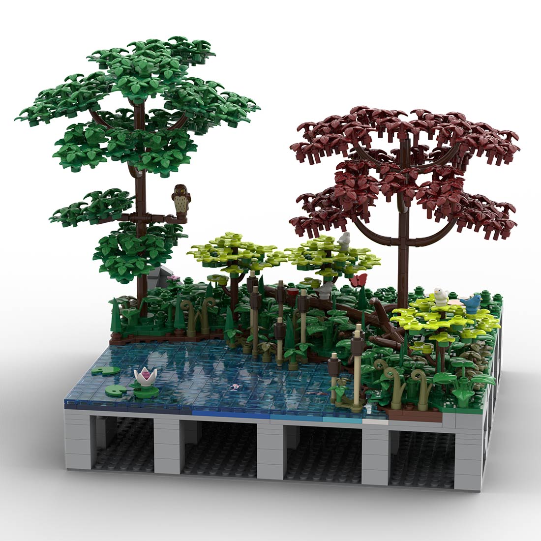 MOC - 208025 B11 Castle Hohengeroldseck Klemmbausteine - LesDiy - Klemmbausteine