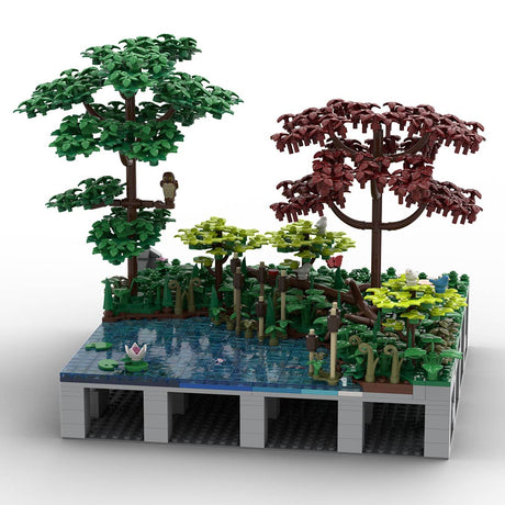 MOC - 208025 B11 Castle Hohengeroldseck Klemmbausteine - LesDiy - Klemmbausteine