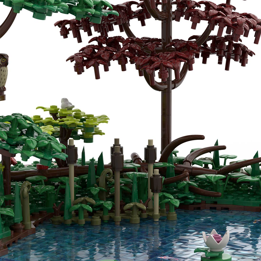 MOC - 208025 B11 Castle Hohengeroldseck Klemmbausteine - LesDiy - Klemmbausteine