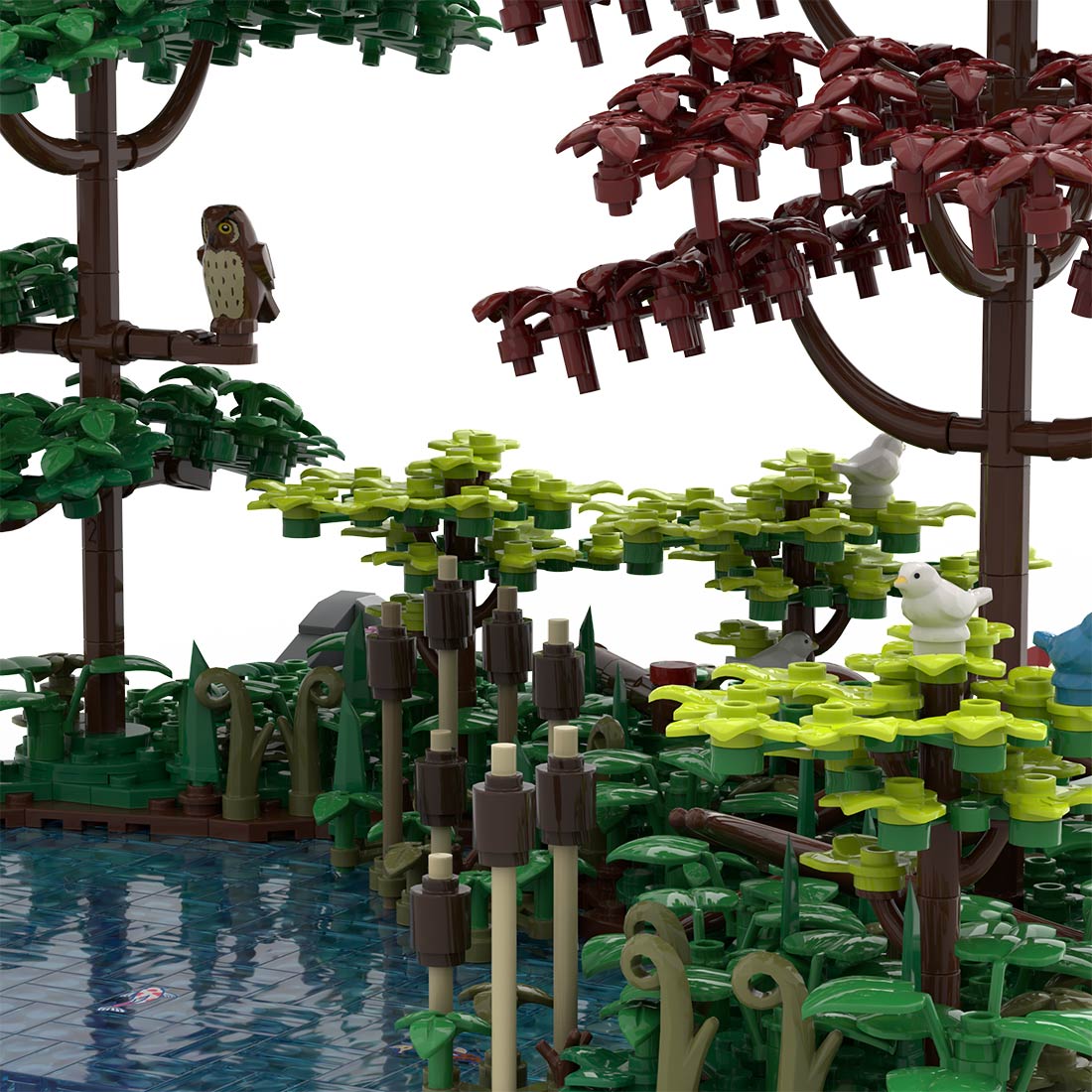 MOC - 208025 B11 Castle Hohengeroldseck Klemmbausteine - LesDiy - Klemmbausteine