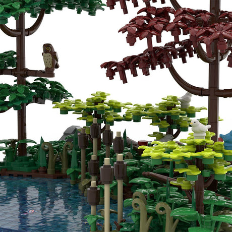 MOC - 208025 B11 Castle Hohengeroldseck Klemmbausteine - LesDiy - Klemmbausteine