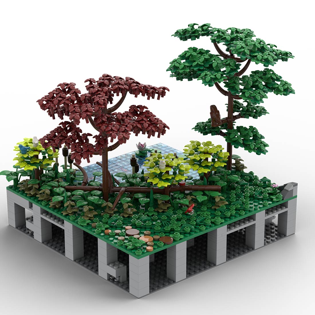 MOC - 208025 B11 Castle Hohengeroldseck Klemmbausteine - LesDiy - Klemmbausteine