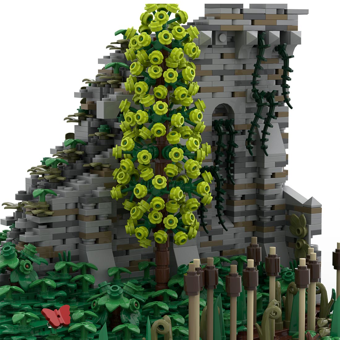 MOC - 208029 B12 Castle Hohengeroldseck Klemmbausteine - LesDiy - Klemmbausteine