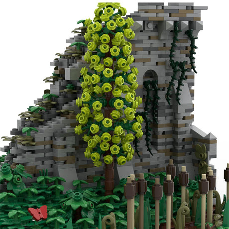 MOC - 208029 B12 Castle Hohengeroldseck Klemmbausteine - LesDiy - Klemmbausteine