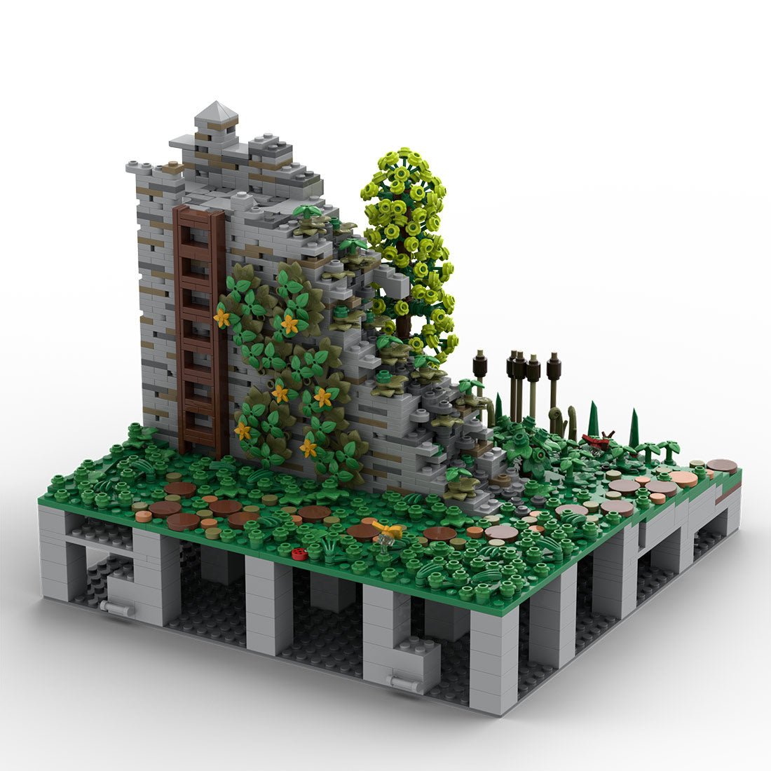 MOC - 208029 B12 Castle Hohengeroldseck Klemmbausteine - LesDiy - Klemmbausteine