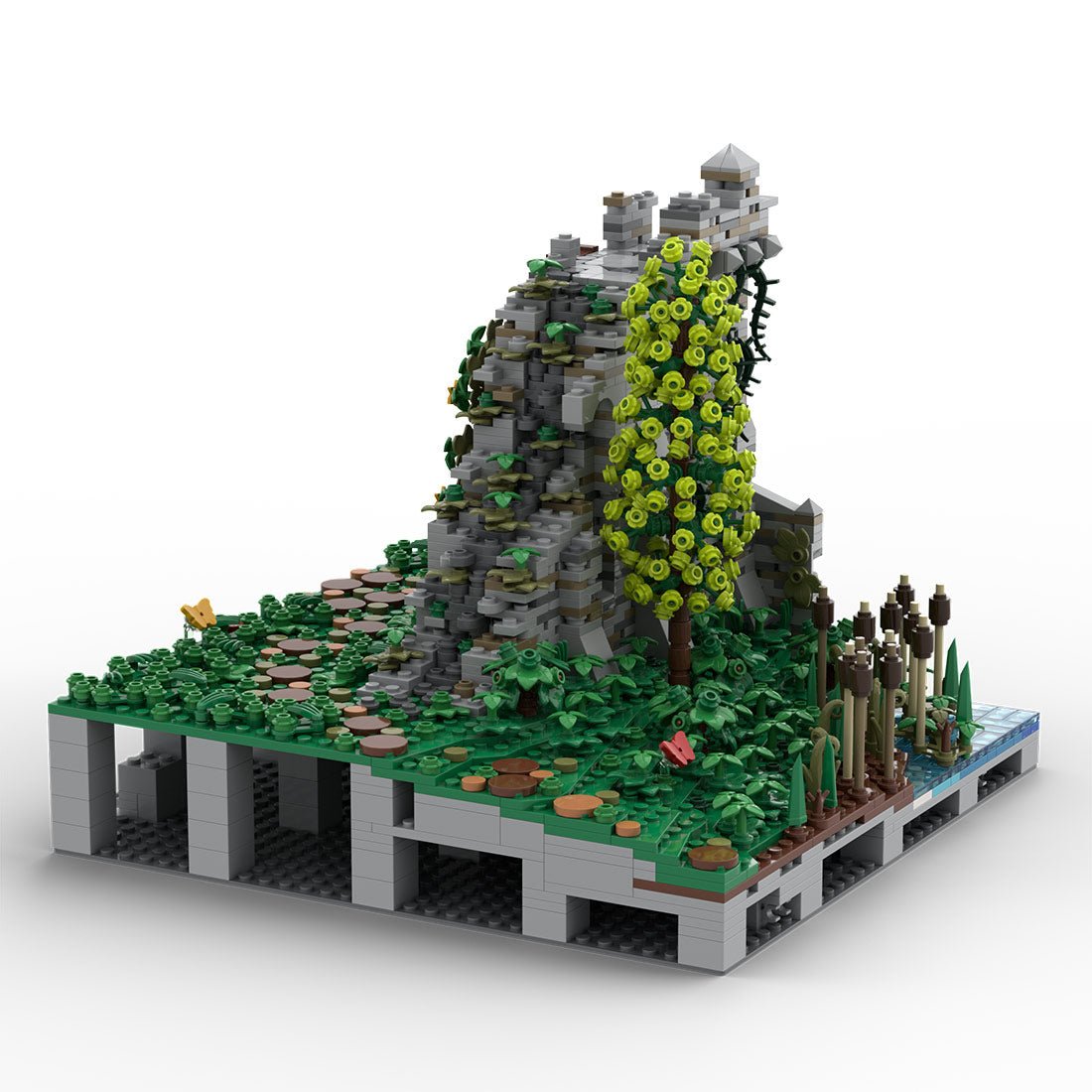 MOC - 208029 B12 Castle Hohengeroldseck Klemmbausteine - LesDiy - Klemmbausteine