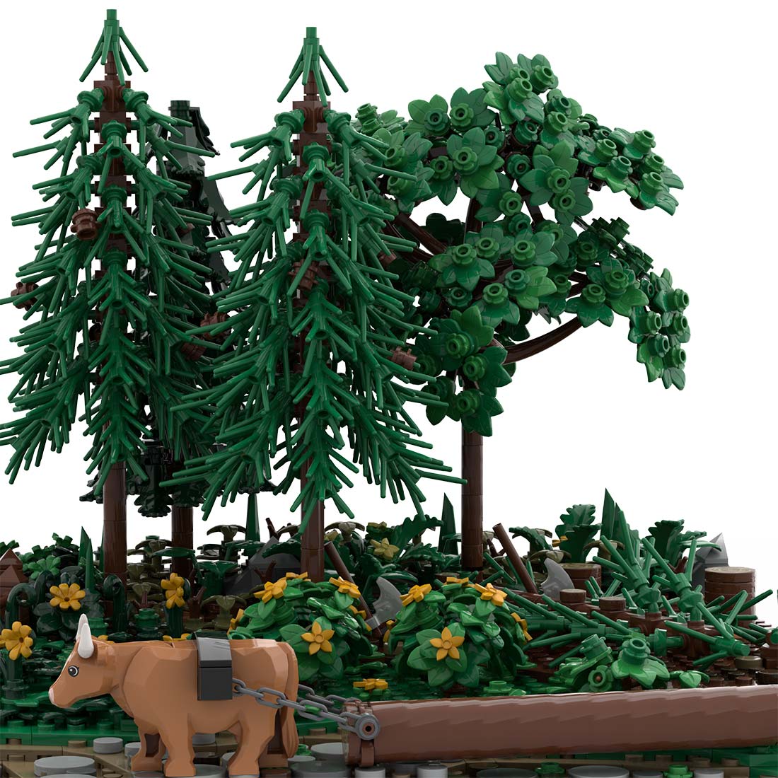 MOC - 208071 C8 Castle Hohengeroldseck Klemmbausteine - LesDiy - Klemmbausteine