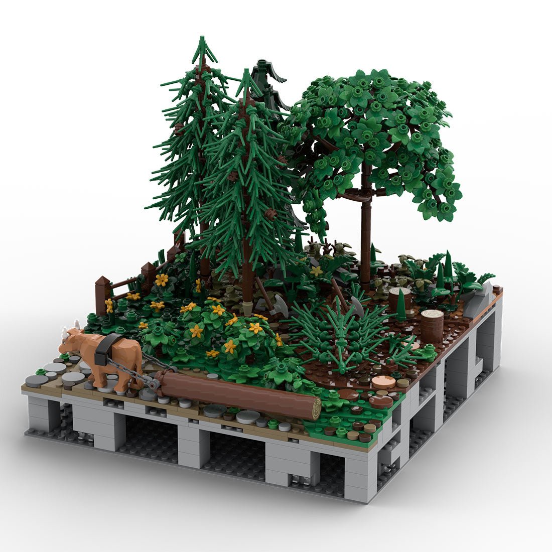 MOC - 208071 C8 Castle Hohengeroldseck Klemmbausteine - LesDiy - Klemmbausteine