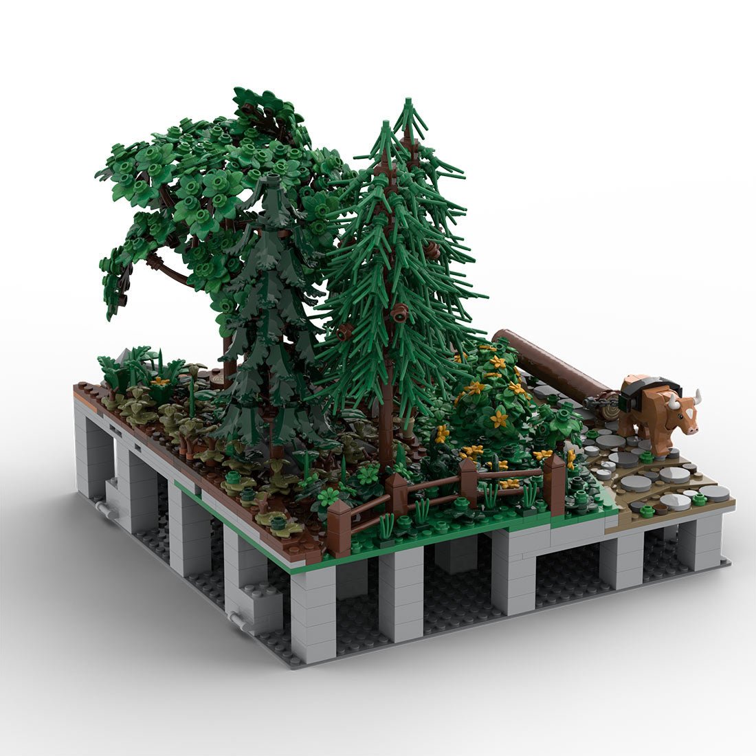 MOC - 208071 C8 Castle Hohengeroldseck Klemmbausteine - LesDiy - Klemmbausteine