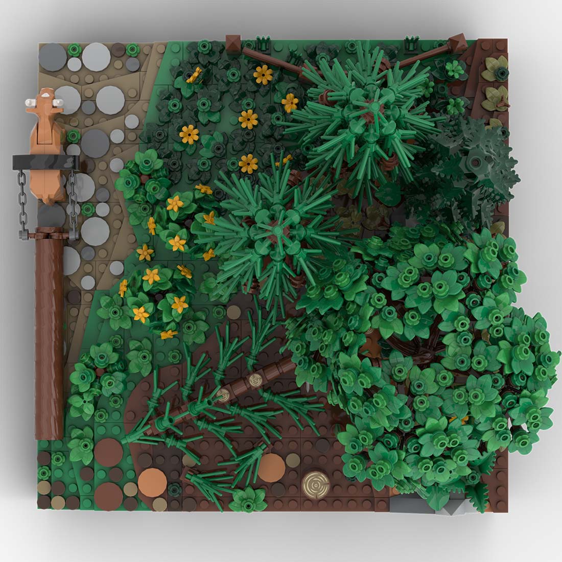 MOC - 208071 C8 Castle Hohengeroldseck Klemmbausteine - LesDiy - Klemmbausteine