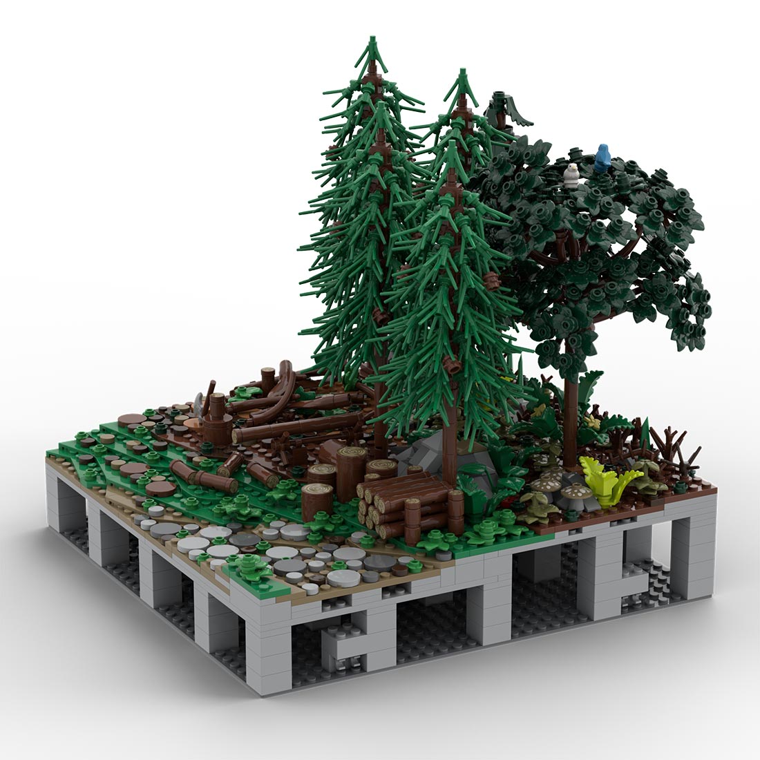 MOC - 208072 C9 Castle Hohengeroldseck Klemmbausteine - LesDiy - Klemmbausteine