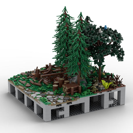 MOC - 208072 C9 Castle Hohengeroldseck Klemmbausteine - LesDiy - Klemmbausteine