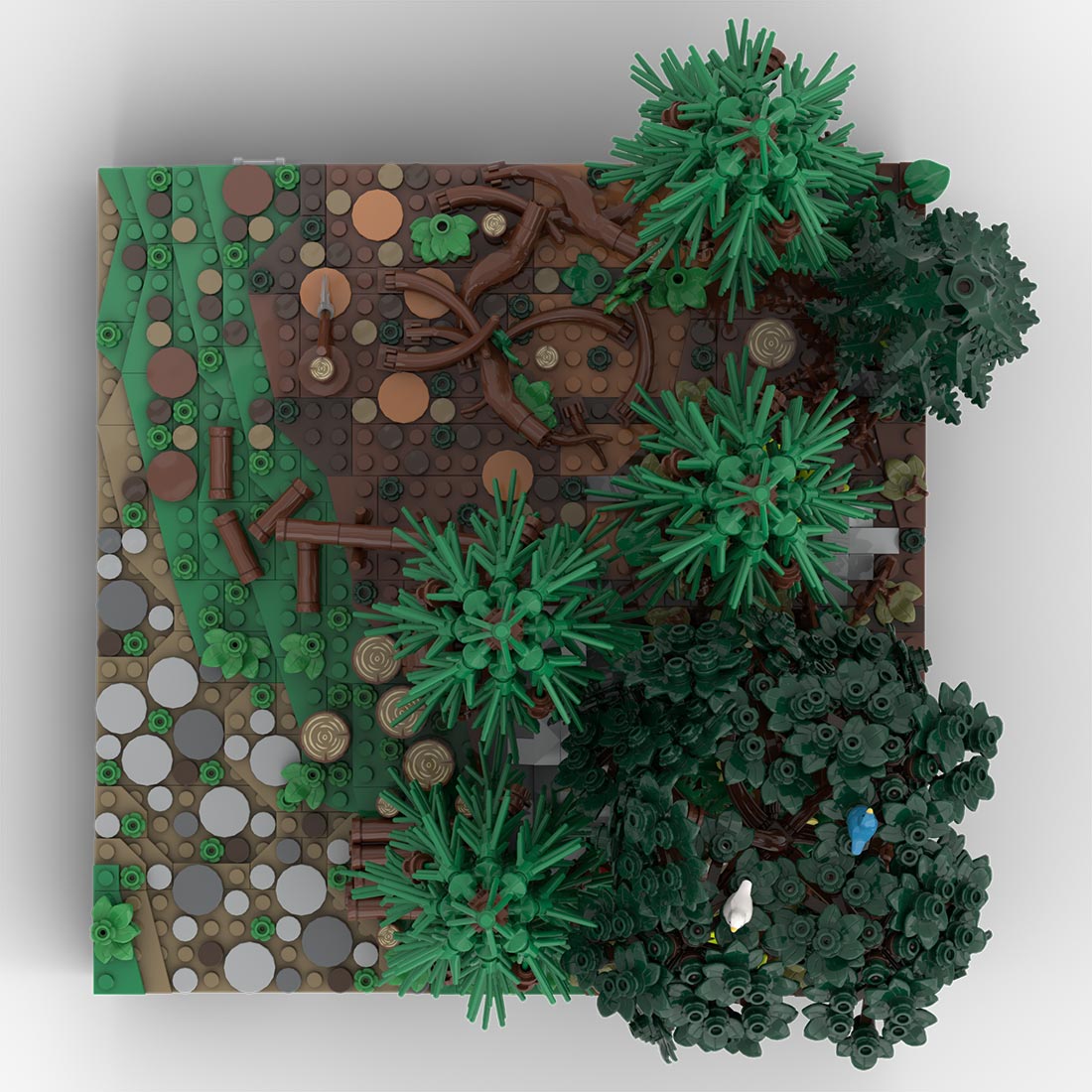 MOC - 208072 C9 Castle Hohengeroldseck Klemmbausteine - LesDiy - Klemmbausteine