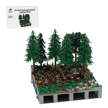 MOC - 208072 C9 Castle Hohengeroldseck Klemmbausteine - LesDiy - Klemmbausteine