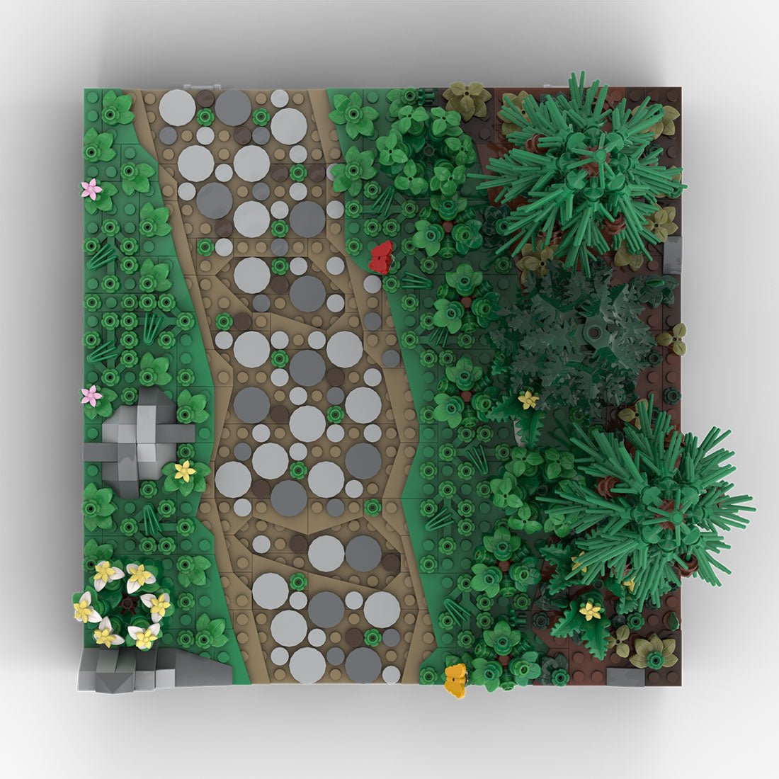 MOC - 208074 C10 Castle Hohengeroldseck Klemmbausteine - LesDiy - Klemmbausteine