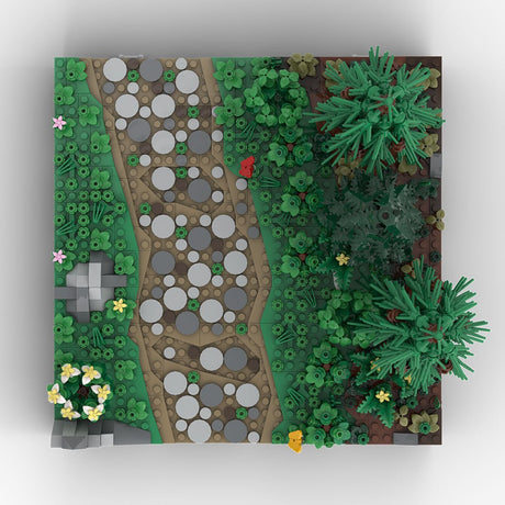 MOC - 208074 C10 Castle Hohengeroldseck Klemmbausteine - LesDiy - Klemmbausteine