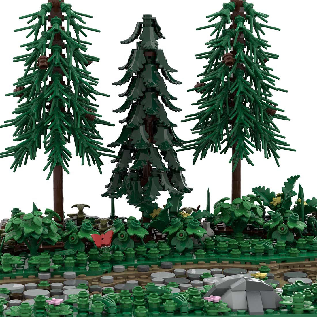 MOC - 208074 C10 Castle Hohengeroldseck Klemmbausteine - LesDiy - Klemmbausteine