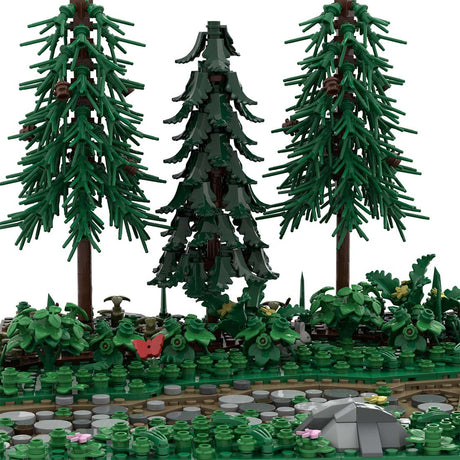 MOC - 208074 C10 Castle Hohengeroldseck Klemmbausteine - LesDiy - Klemmbausteine