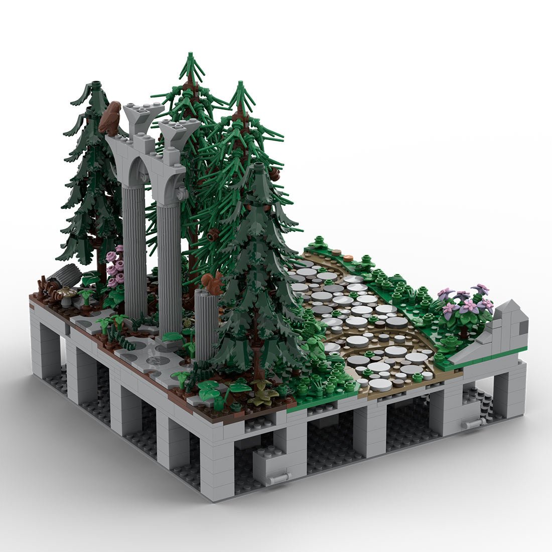 MOC - 208076 C11 Castle Hohengeroldseck Klemmbausteine - LesDiy - Klemmbausteine