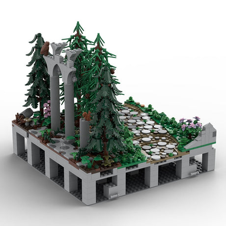 MOC - 208076 C11 Castle Hohengeroldseck Klemmbausteine - LesDiy - Klemmbausteine