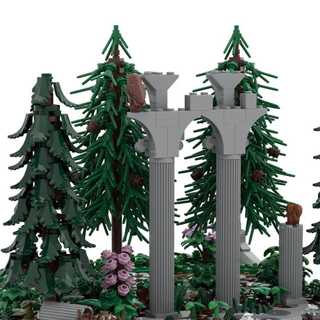 MOC - 208076 C11 Castle Hohengeroldseck Klemmbausteine - LesDiy - Klemmbausteine