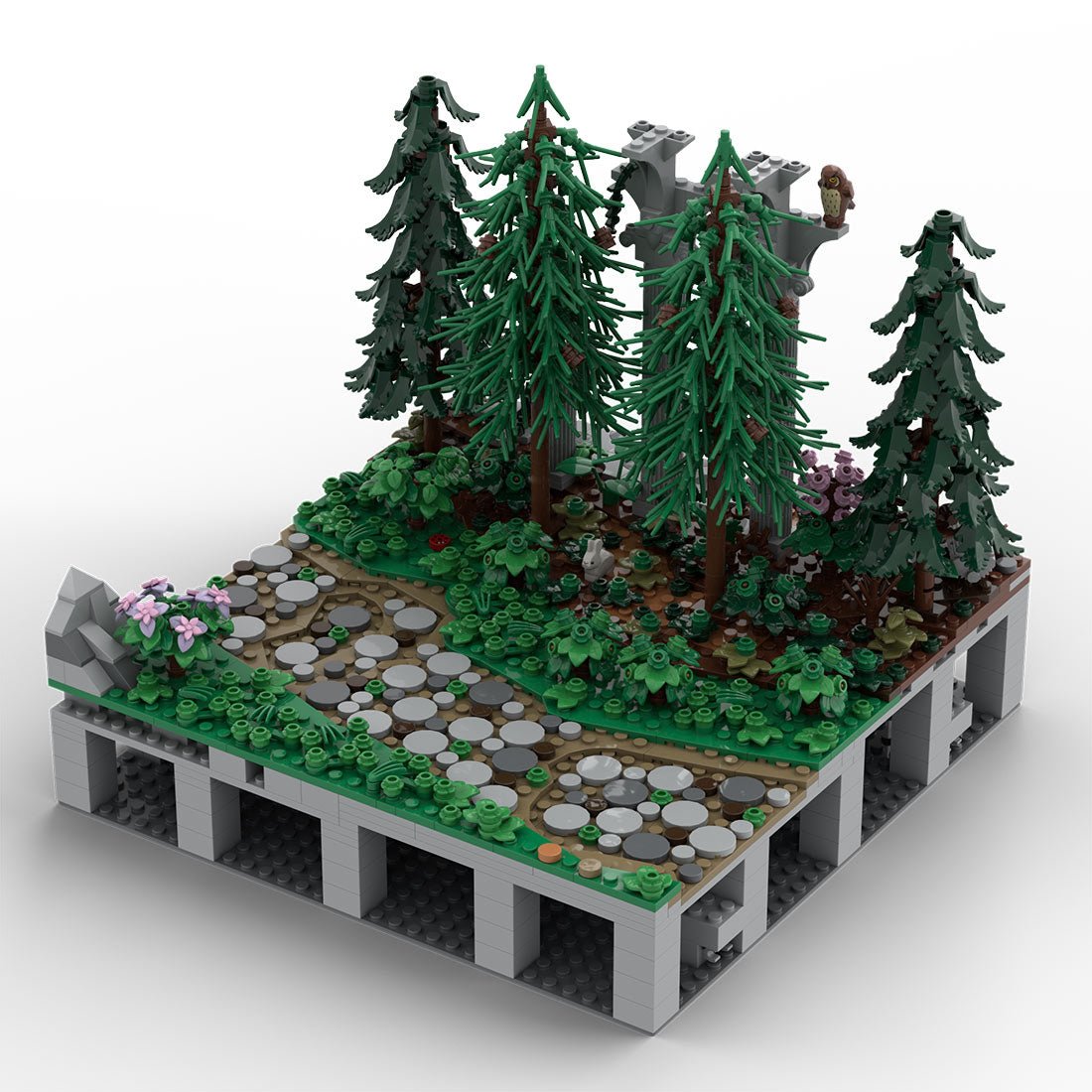 MOC - 208076 C11 Castle Hohengeroldseck Klemmbausteine - LesDiy - Klemmbausteine