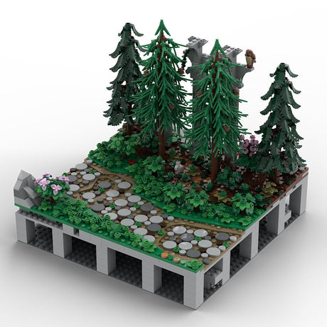 MOC - 208076 C11 Castle Hohengeroldseck Klemmbausteine - LesDiy - Klemmbausteine